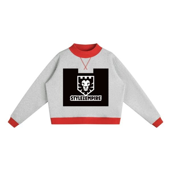 https://ajmall-vc-public-bucket.oss-us-west-1.aliyuncs.com/hugepod/material/custom_printing/9b2f772e335c46c18c0a0e78f3410353.png Women’s Mock Neck Crewneck Sweatshirt
