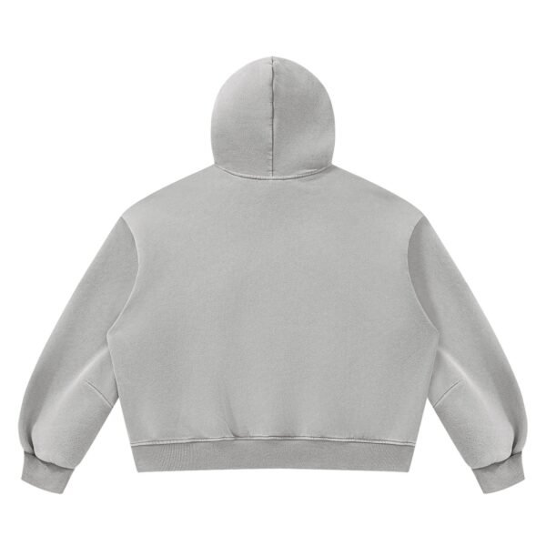 Unisex Vintage Wash Boxy Fleece Hoodie