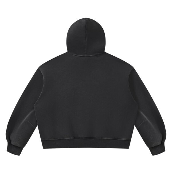 Unisex Vintage Wash Boxy Fleece Hoodie
