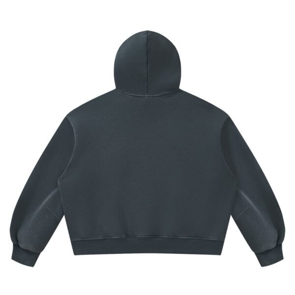 Unisex Vintage Wash Boxy Fleece Hoodie
