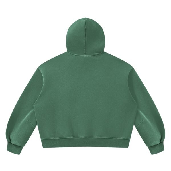 Unisex Vintage Wash Boxy Fleece Hoodie