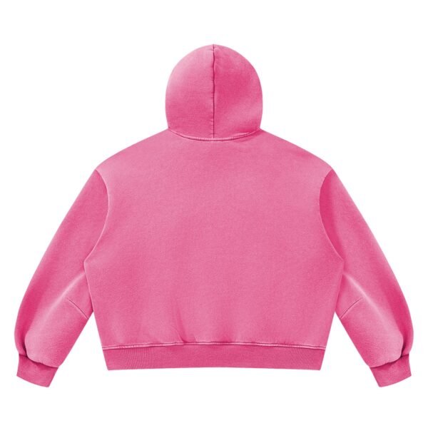 Unisex Vintage Wash Boxy Fleece Hoodie
